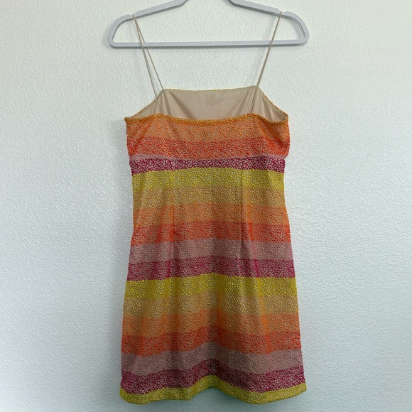Show Me Your Mumu Clarissa Mini Dress in Fiesta Sunset Stripe Small - Picture 5 of 7